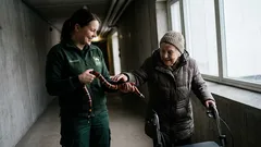 Lyhyt tarina: Korkeasaaren hiljaisella käytävällä vanha rouva teki yllättävän liikkeen