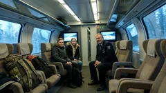 Pikkutarina: Junan tekninen vika toi meidät väärään vaunuun