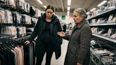 Lyhyt tarina: Kampin marketissa minut pysäytettiin, ja yhtäkkiä en ollut varma askelistani