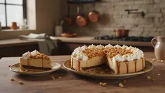 Maapähkinävoipiirakka, joka sulaa suussa: Ei uunia, ei hössötystä