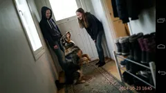 Lyhyt kertomus: Kun koti hiljeni, Rico aloitti käytävässä rituaalin jota en unohda