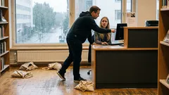 Lyhyt tarina: Sateinen tiistai kirjastossa ja yksi lause, joka pysäytti kaiken