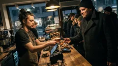 Lyhyt tarina: Kun jonossa odottanut mies sanoi vain yhden lauseen