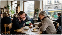 Tarina: Puhelu palaverista sai minut jäätymään – ja sitten hän teki jotain odottamatonta