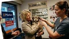 Lyhyt tarina: Tiistaina vastaanotolle astui perhe, ja jokin kysymys toistui oudosti