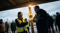 Lyhyt tarina: Ampumaradalla yksi lause sai koko kurssin hiljenemään