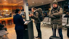 Lyhyt tarina: Ylibuukattu lento ja se yksi lause, jota en ollut suunnitellut