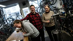 Lyhyt tarina: Sörnäisten pyöräliikkeessä yksi repliikki sai kaiken kääntymään päälaelleen