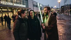 Lyhyt tarina: Messukeskuksen kojulla asiakas kysyi alennusta – ja sitten tapahtui jotain outoa