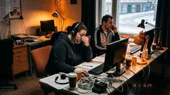 Tarina: Yksi iltavuoro ja yksi kysymys, joka sai minut tuijottamaan näyttöä hiljaa