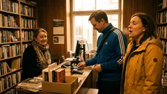 Lyhyt tarina: Pariskunta pyysi minua laskemaan hinnan, eikä valinnut yhtään kirjaa