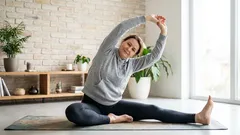 Yksinkertainen venytys joka päivä: 5 minuuttia jaloille ja pakaroille.