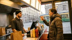 Lyhyt tarina: Kuusivuotias asiakas sanoi yhden lauseen, ja koko jono hiljeni