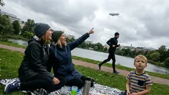 Tositarina: Töölönlahdella taivas päästi oudon äänen – ja kaikki pysähtyivät